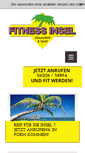 Mobile Screenshot of fitnessinsellampertheim.de